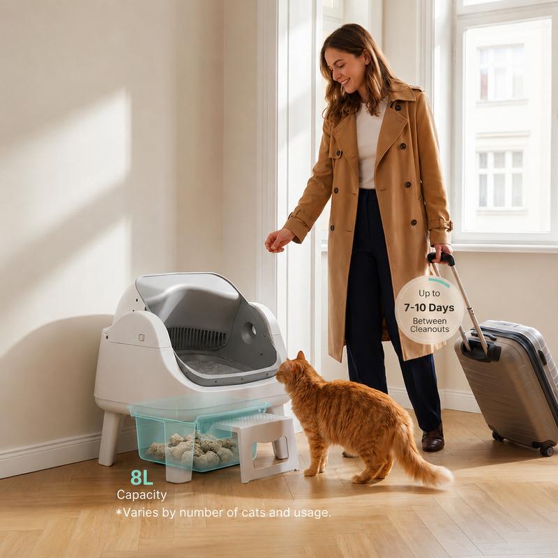 Self-Cleaning Litter Box Pro