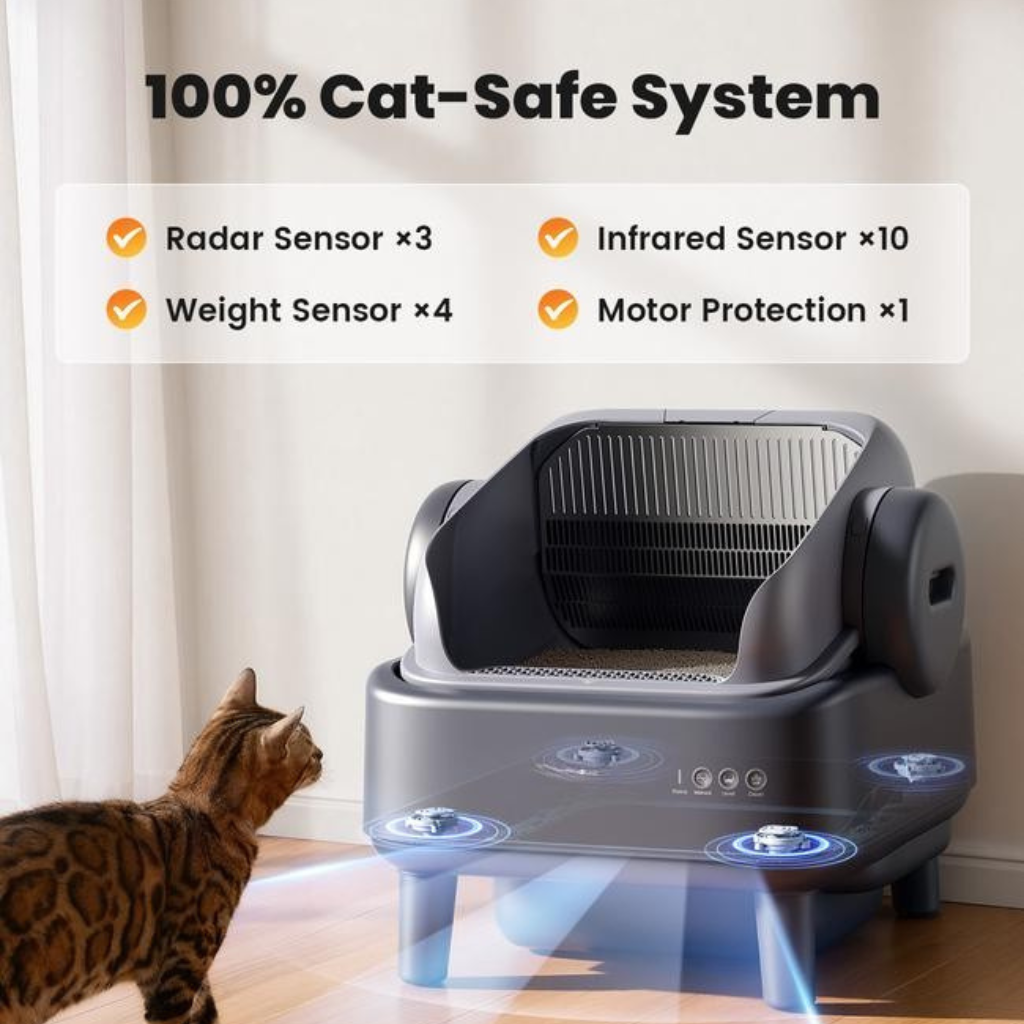 Self-Cleaning Litter Box Pro Max