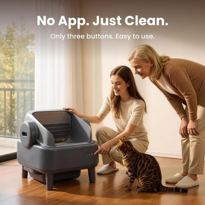Self-Cleaning Litter Box Pro Max