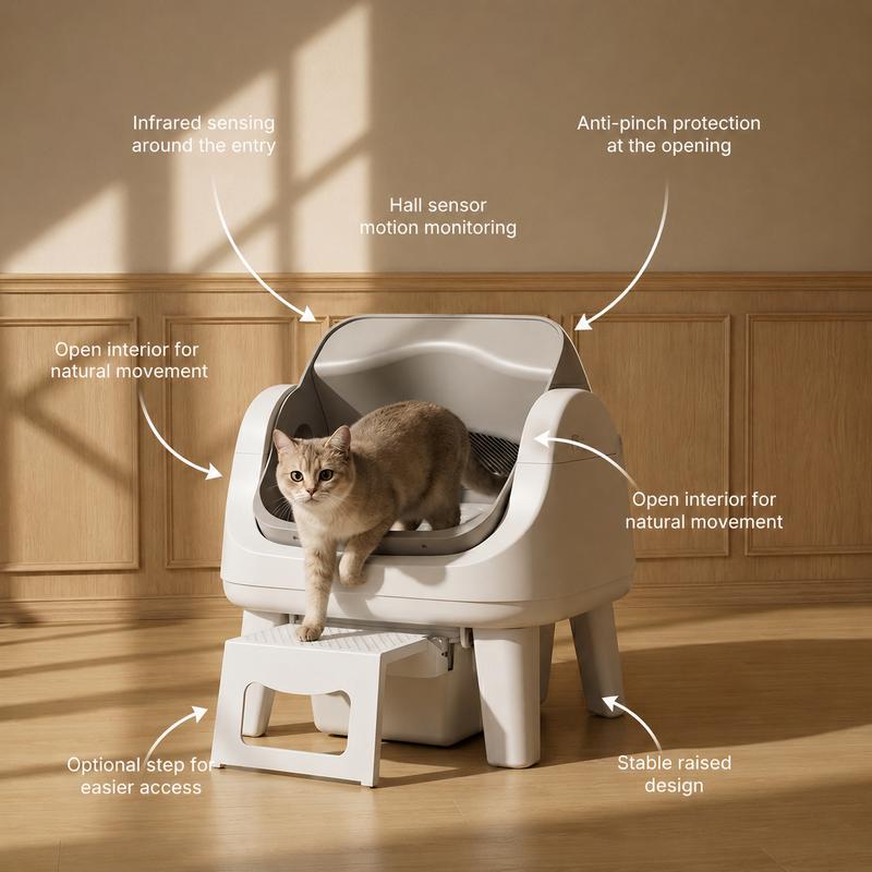 Self-Cleaning Litter Box Pro